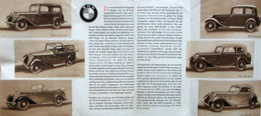 BMW Modelprogram 1934 Carbrochure (10063)
